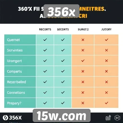 Comparação entre 356x e outras plataformas de jogos