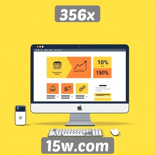 Avaliação da interface do usuário no site 356x